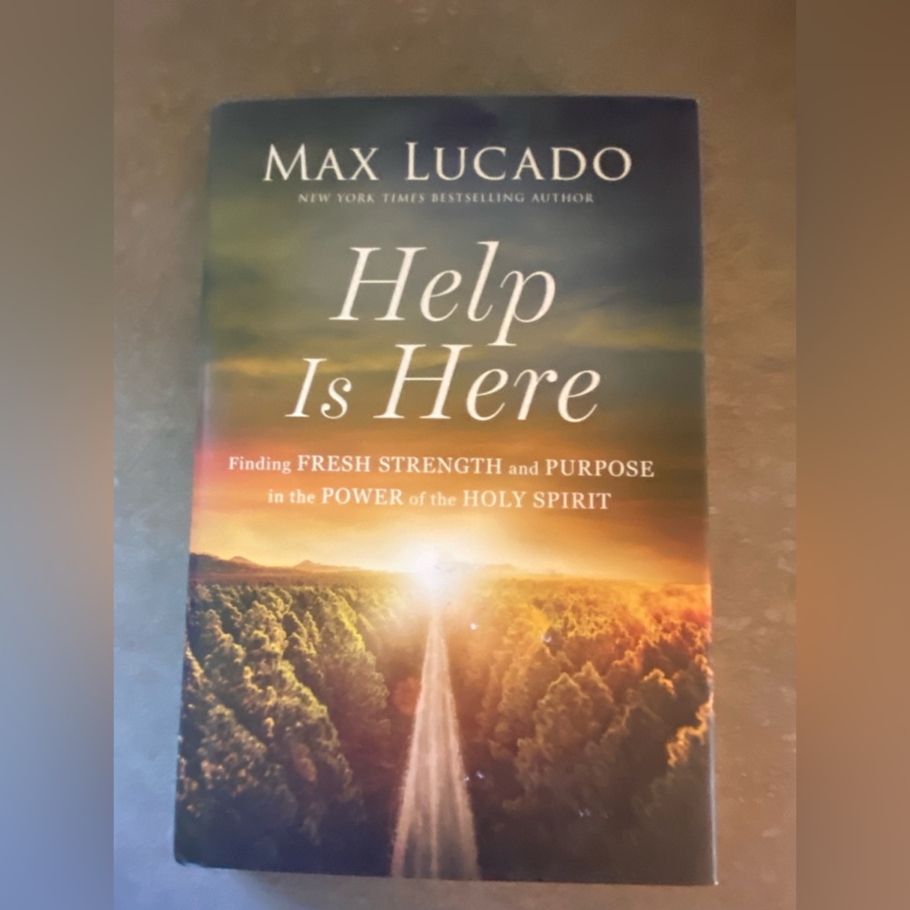 🛍️3 for $20🛍️ Help is Here by Max Lucado Hardback Book